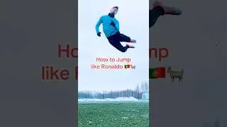 How to Jump like RONALDO 🇵🇹🐐🏆