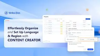Content Creator Enhancement: Effortlessly Organize and Set Up Your Language & Region