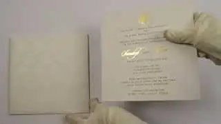 Эксклюзивное свадебное приглашение арт.6199