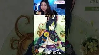 my first reaction to tighnari the FIRST dendro character! | Genshin Impact