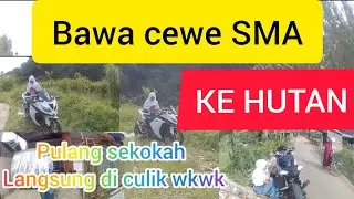 bawa cewe SMA ke hutan.!!pulang sekolah langsung di culik