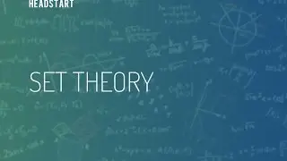 Maths Tutorial - Set Theory (Useful Notation)