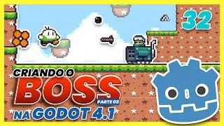 CRIANDO os PROPS do BOSS (Chefão de Fases) na GODOT 4.1 - Criando um Jogo de Plataforma 2D