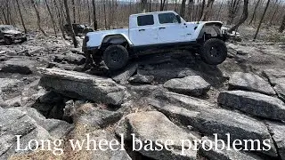 The worst i have ever seen someone stuck at Rausch creek! almost rolled my rubicon