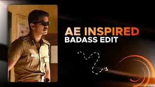 Ae Inspired Badass Edit 🔥 Alight motion preset