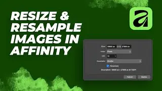 Never Struggle With Affinity 3 Image Resizing Again