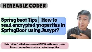 SpringBoot Encryption MADE EASY with Jasypt Plugin