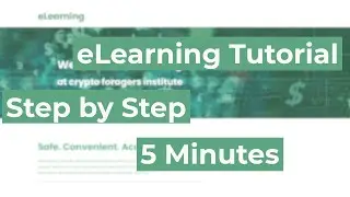 eLearning Platform Tutorial