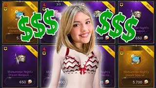 I want them ALL! - Midsummer Night's Dream Skins