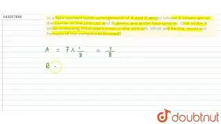 In a face centred cubic arrangement of A and B atoms whose A atoms | Class 12 Chemistry | Doubtnut