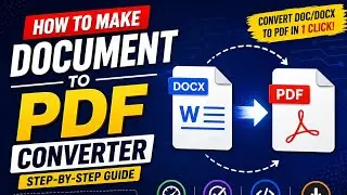 Make PDF Converter Website Easily | Full Tutorial