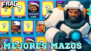 Los MEJORES MAZOS con *SARGENTO CRUSHER* para REVENTAR🔥🤯 Frag Pro Shooter
