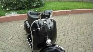 Classic Vespa Mini 50cc in Pure Black - ID: SV#0113 - www.starvespa.com