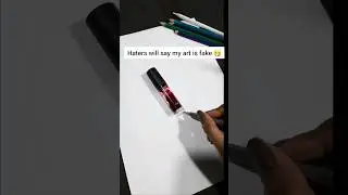 Haters will definitely say my art is fake 😪 😂😂