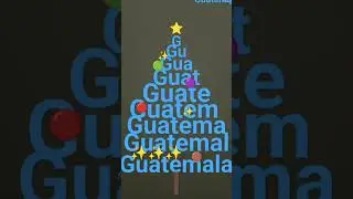 Hice mi propio arbolito de navidad aunque ya pasó navidad pero bueno 🟢✨⭐