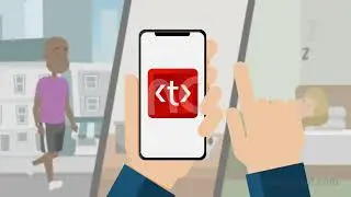 Healthy 2D animated app promo