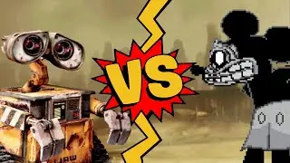M.U.G.E.N Battles | Wall-E vs Suicide Mouse