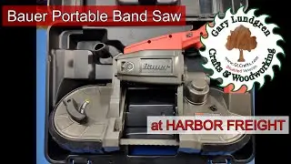 Harbor Freight Portable Band Saw -Sale- Harbor Freight. Bauer. Overview. Metal working.  Ep.2021-02