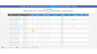 Aeries Gradebook: Mass Add Values to Assignments