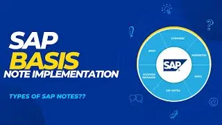 SAP BASIS - NOTE IMPLEMENTATION (SNOTE)