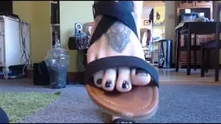 Sandals and foot show