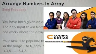 Arrange Numbers In Array 