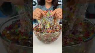 Mixing ORBEEZ Into Slime 😱