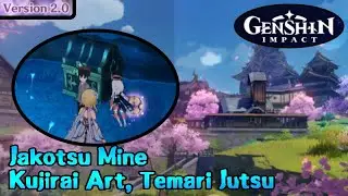 Jakotsu Mine - Kujirai Art, Temari Jutsu - Genshin Impact v2.0
