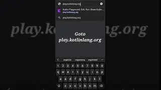 Write and Run Kotlin Code on Your Phone Using Kotlin Online Playground