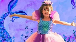Meryem prenses deniz kizi oldu.kargodan süpriz paket geldi ve içinden deniz kizi kostümü çıktı