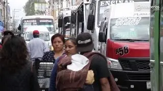 ASALTOS EN TRANSPORTE PÚBLICO DE PUEBLA