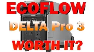EF ECOFLOW DELTA Pro 3 Portable Power Station 4000Wh Solar Generator (B0D14FMFZD)