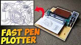 High Speed Pen Plotter (IV Projects build)