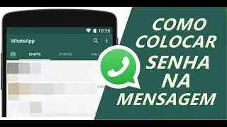COMO COLOCAR SENHA NA MENSAGEM NO WHATSAPP
