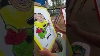MEWARNAI MINION BAGIAN 1