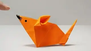 Easy tutorial how to make origami rats