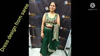 Shrug dress design from old saree