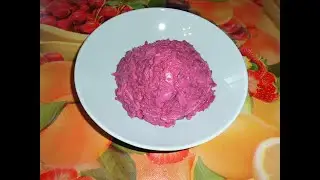 Салат из яиц свеклы и сыра