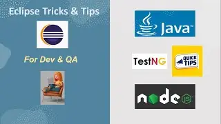 Eclipse Tricks & Tips for Developers and Automation Engineers