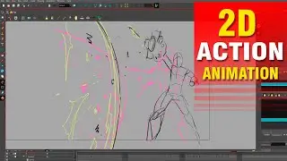2D Action Animation - Full Process