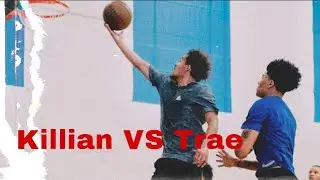 Killian Hayes Gets DESTROYED By Trae Young At NBA Pro-Run!!!!