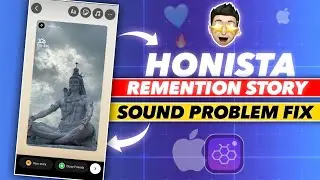😥Honista iPhone Story / Honista mention story sound problems) Honista story mention song problem