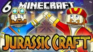 Minecraft: Jurassic Craft Multiplayer - Ep 6 - "Man Eater!" (Minecraft Dinosaur Mod)