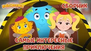 Пчелография 🐝 Самые интересные приключения! 🐝 Сборник мультфильмов ⭐Мультики для детей