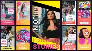 Apple Motion Template: Instagram Stories | FCPX