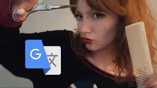 asmr ✂️ girl with broken english gives you a haircut ✂️ roleplay , heavy accent , snips, soft spoken