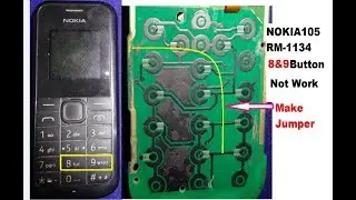 NOKIA105 (RM- 1134) 8,9 Keypad Solution .