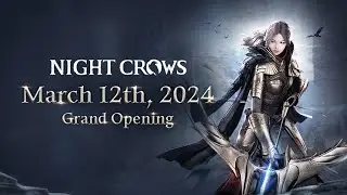 Night Crows. 1 день. Часть 1. Как выглядит Ап 1 - 30 уровень, 2.5ч кача соло. ТЕСТ Корея.