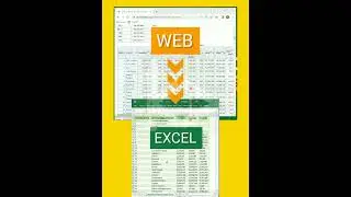 Import Web data into Excel | 