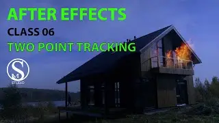 After Effects Two Point Tracking Tutorial || 2 Point Tracking - Class 06